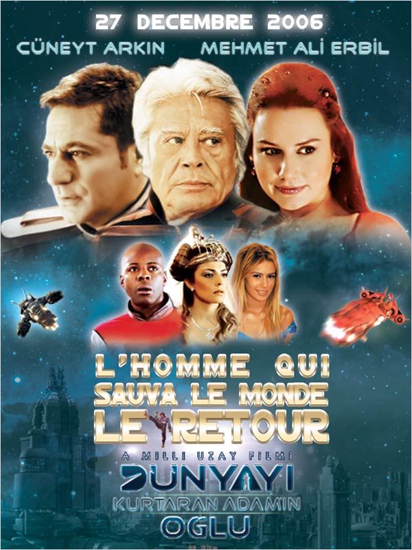 affiche du film L'Homme qui sauva le monde: le retour