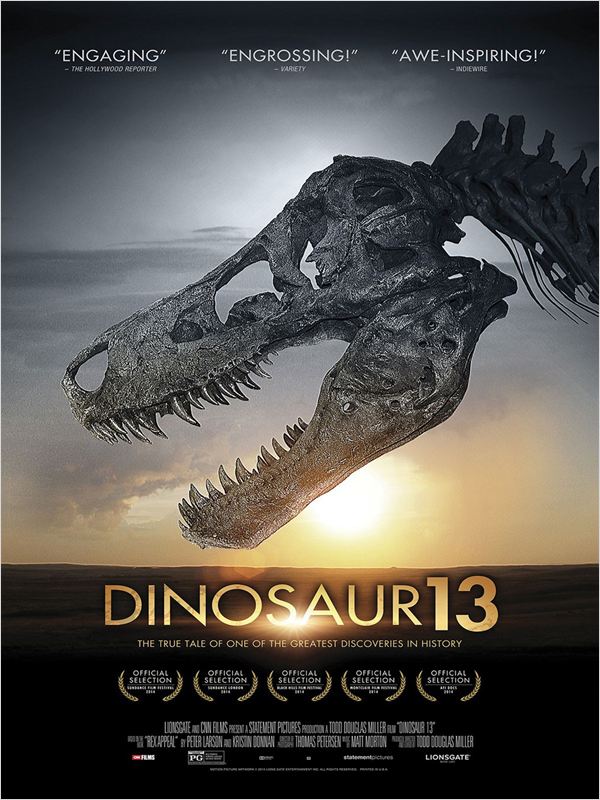 affiche du film Dinosaur 13