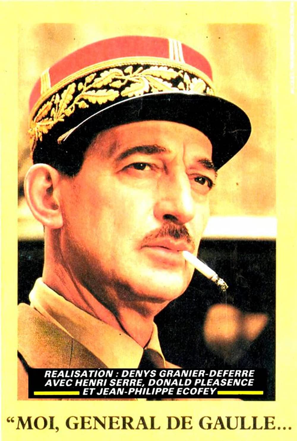 affiche du film Moi, Général de Gaulle