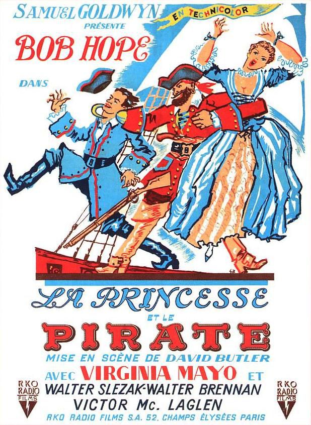 affiche du film La Princesse et le Pirate