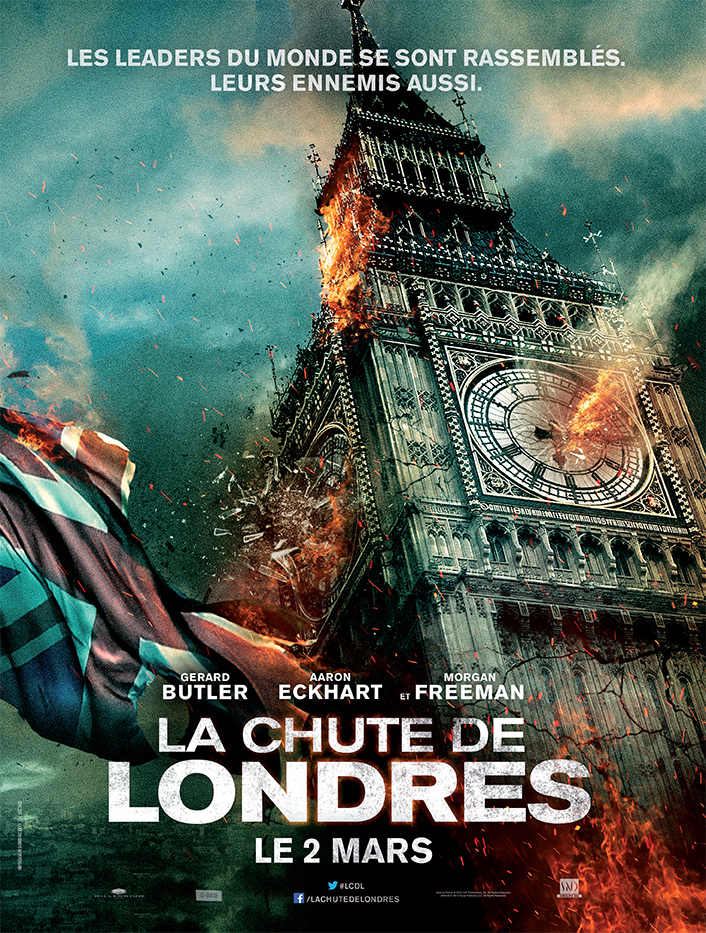affiche du film La Chute de Londres