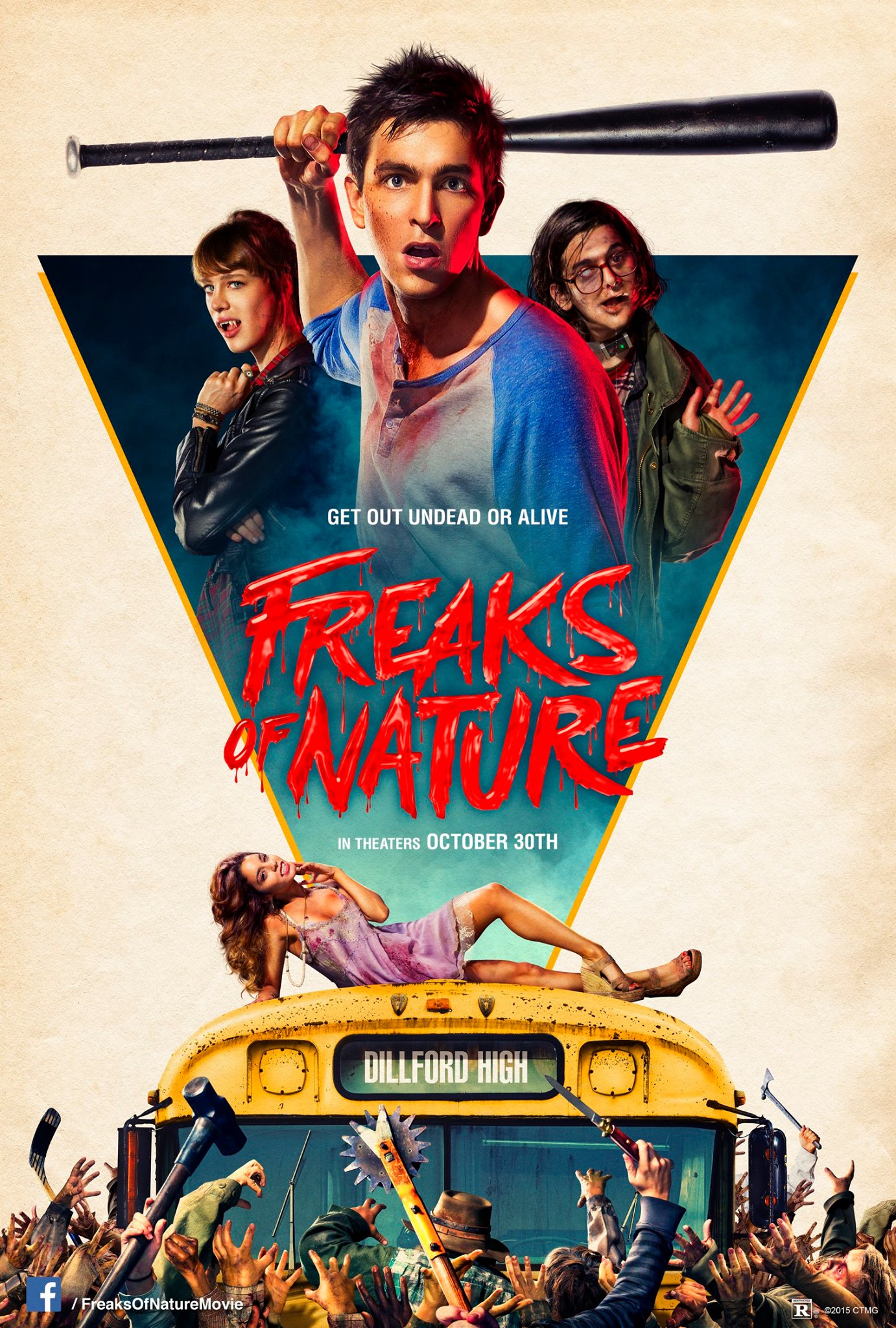affiche du film Freaks of Nature