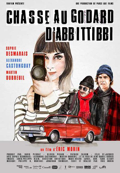 affiche du film Chasse au Godard d'Abbittibbi