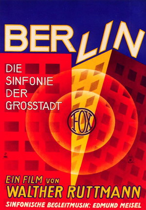 affiche du film Berlin, symphonie d'une grande ville