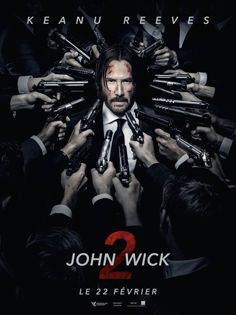 affiche du film John Wick 2