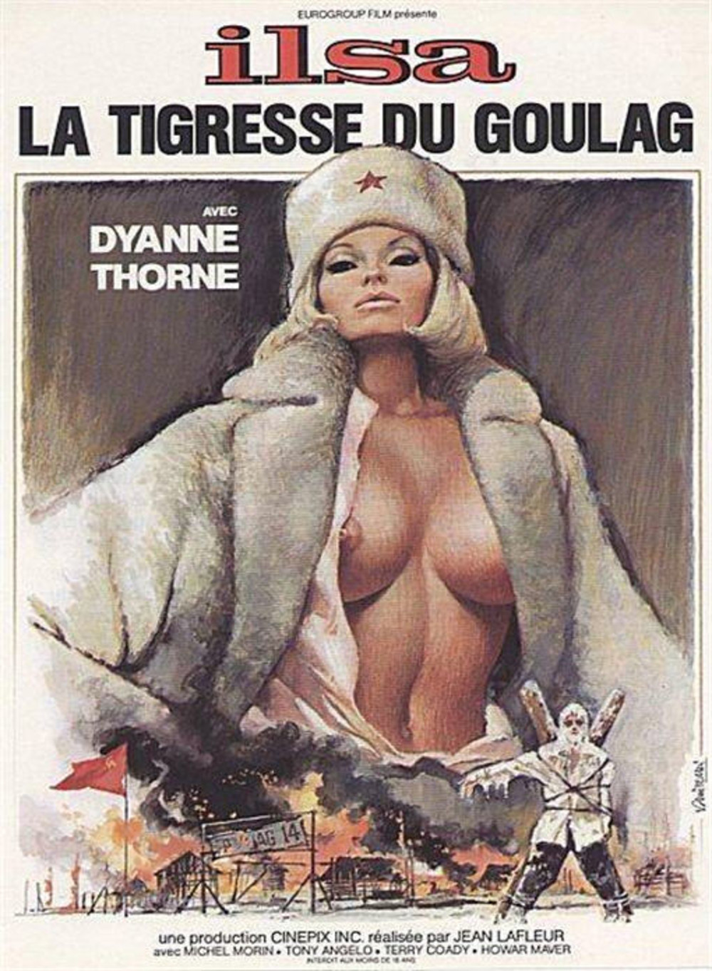 affiche du film Ilsa, la Tigresse du Goulag