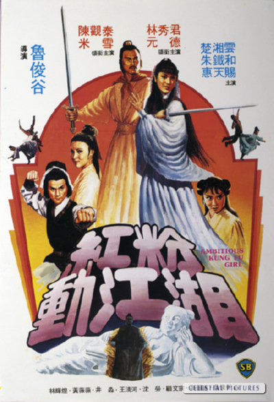 affiche du film Ambitious Kung Fu Girl