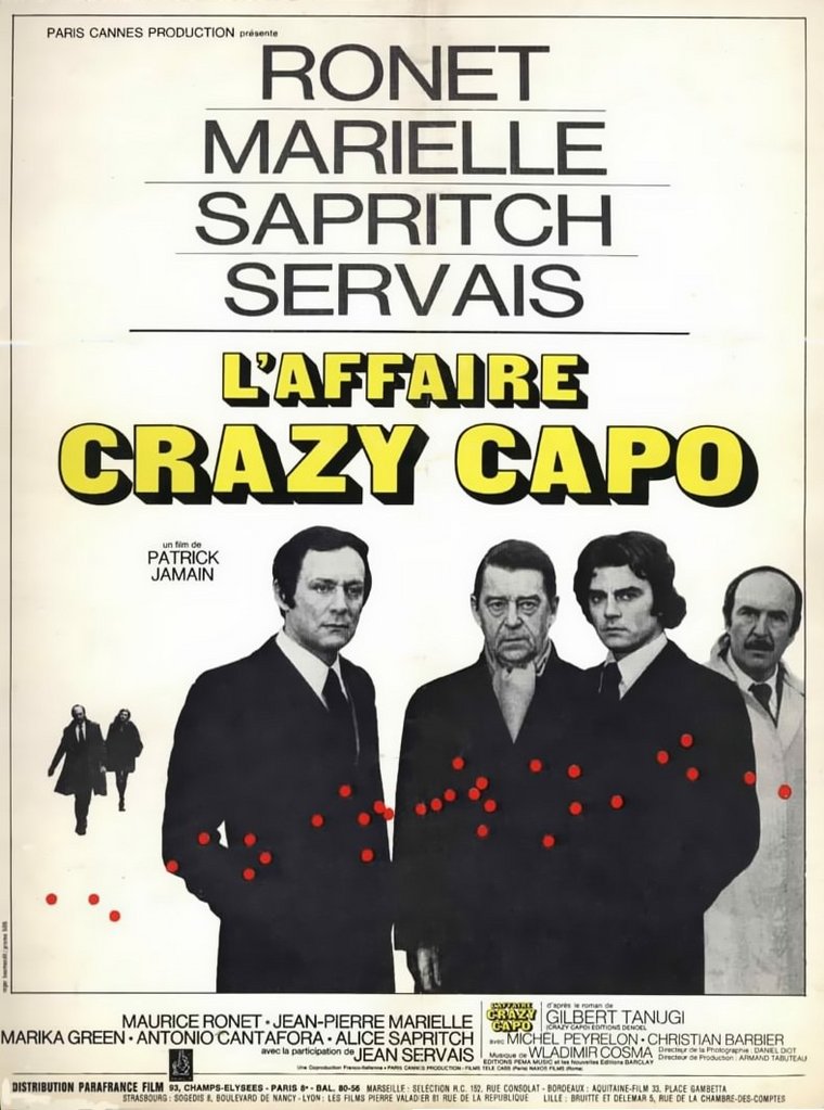 affiche du film L'Affaire Crazy Capo