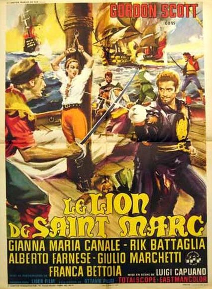 affiche du film Le lion de Saint Marc
