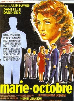 affiche du film Marie-Octobre
