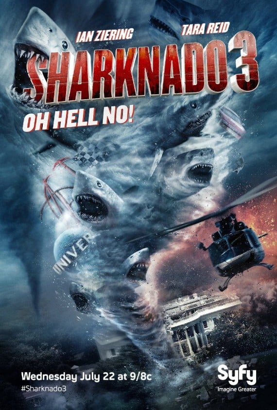 affiche du film Sharknado 3: Oh Hell No!