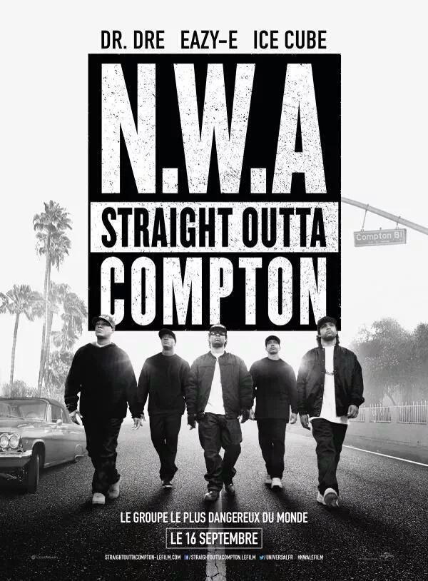 affiche du film N.W.A. Straight Outta Compton