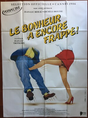 affiche du film Le bonheur a encore frappé