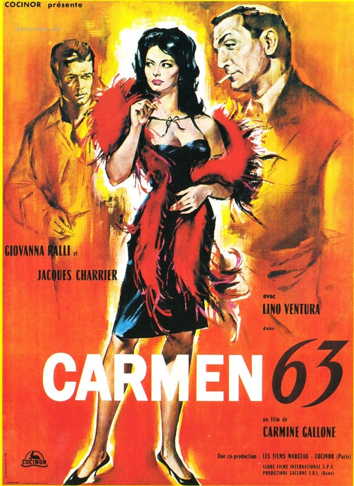 affiche du film Carmen 63