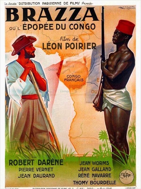 affiche du film Brazza ou l'Epopée du Congo