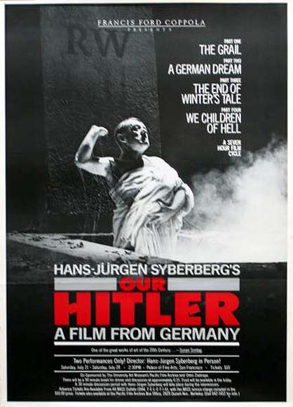 affiche du film Hitler, un film d'Allemagne