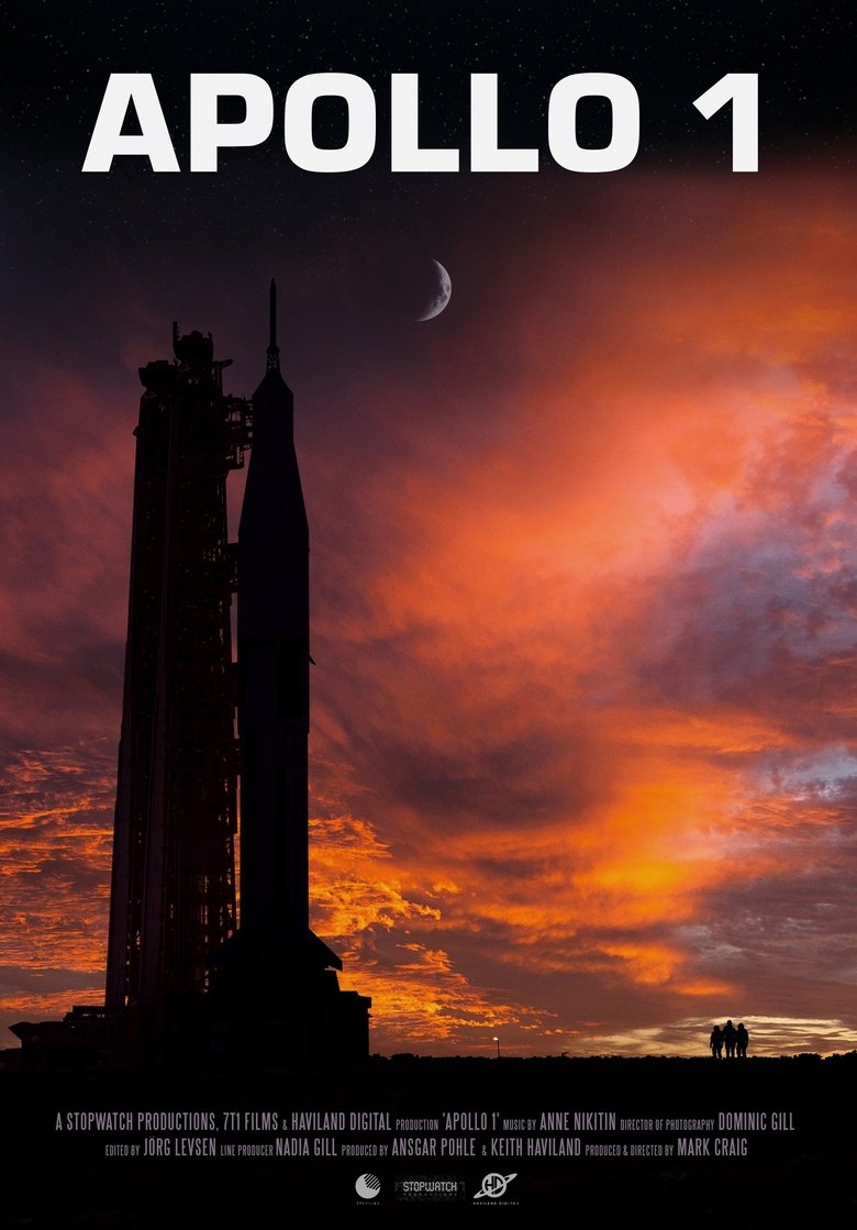 affiche du film Apollo 1, l'histoire d'une tragédie