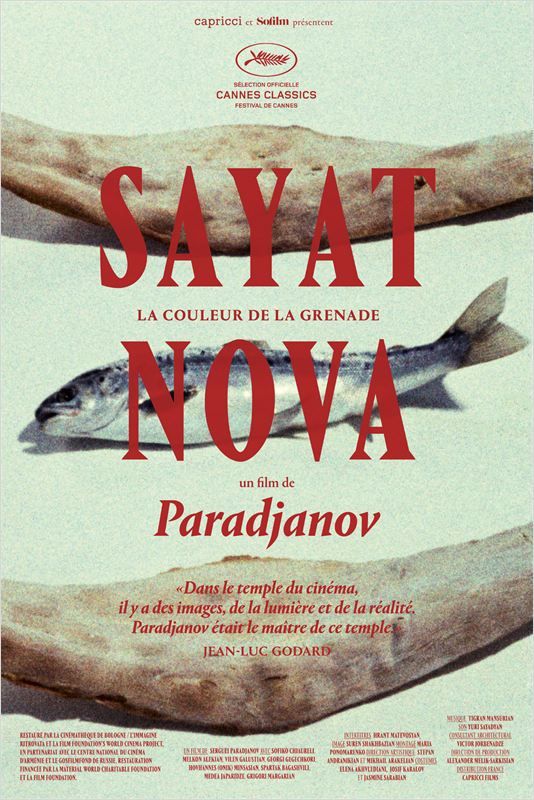 affiche du film Sayat Nova: La couleur de la grenade