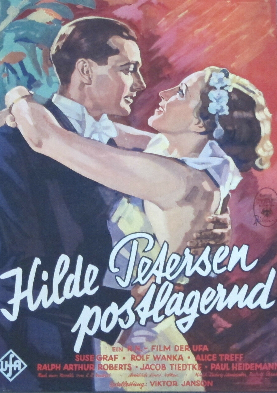 affiche du film Hilde Petersen postlagernd