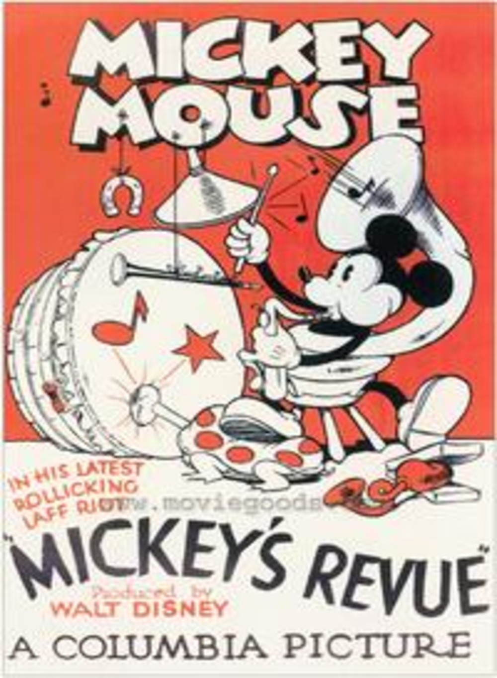 affiche du film Mickey au théâtre