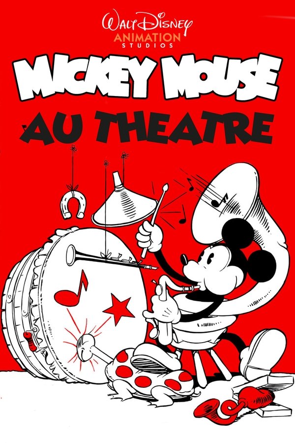 affiche du film Mickey au théâtre