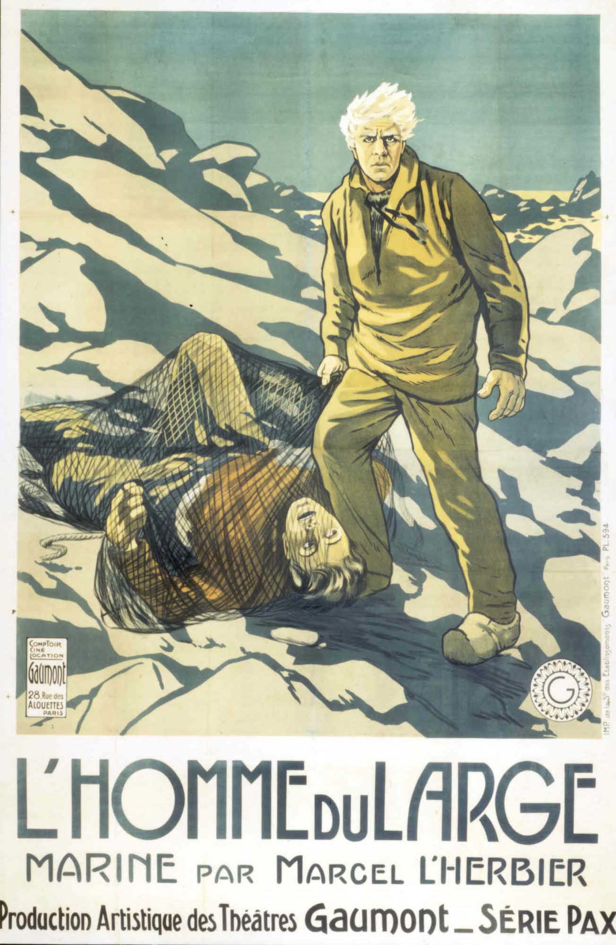 affiche du film L'Homme du large