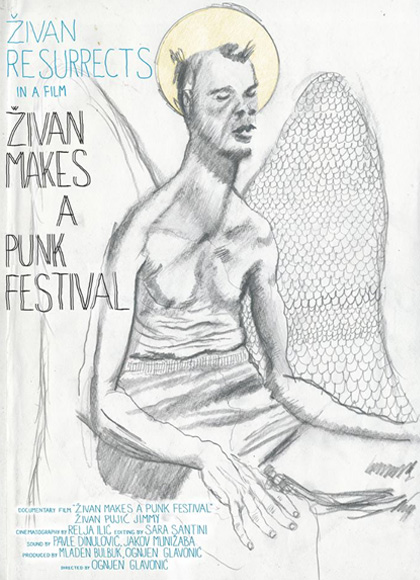 affiche du film Zivan makes a Punk Festival