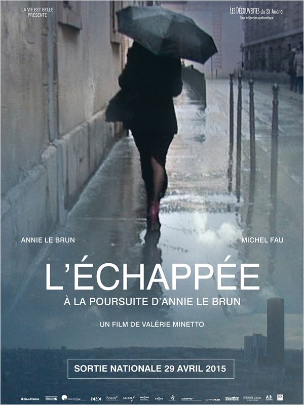 affiche du film L’Échappée: À la poursuite d’Annie Le Brun