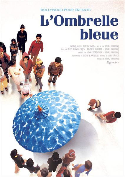 affiche du film L'ombrelle bleue
