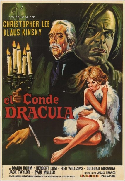 affiche du film Les Nuits de Dracula