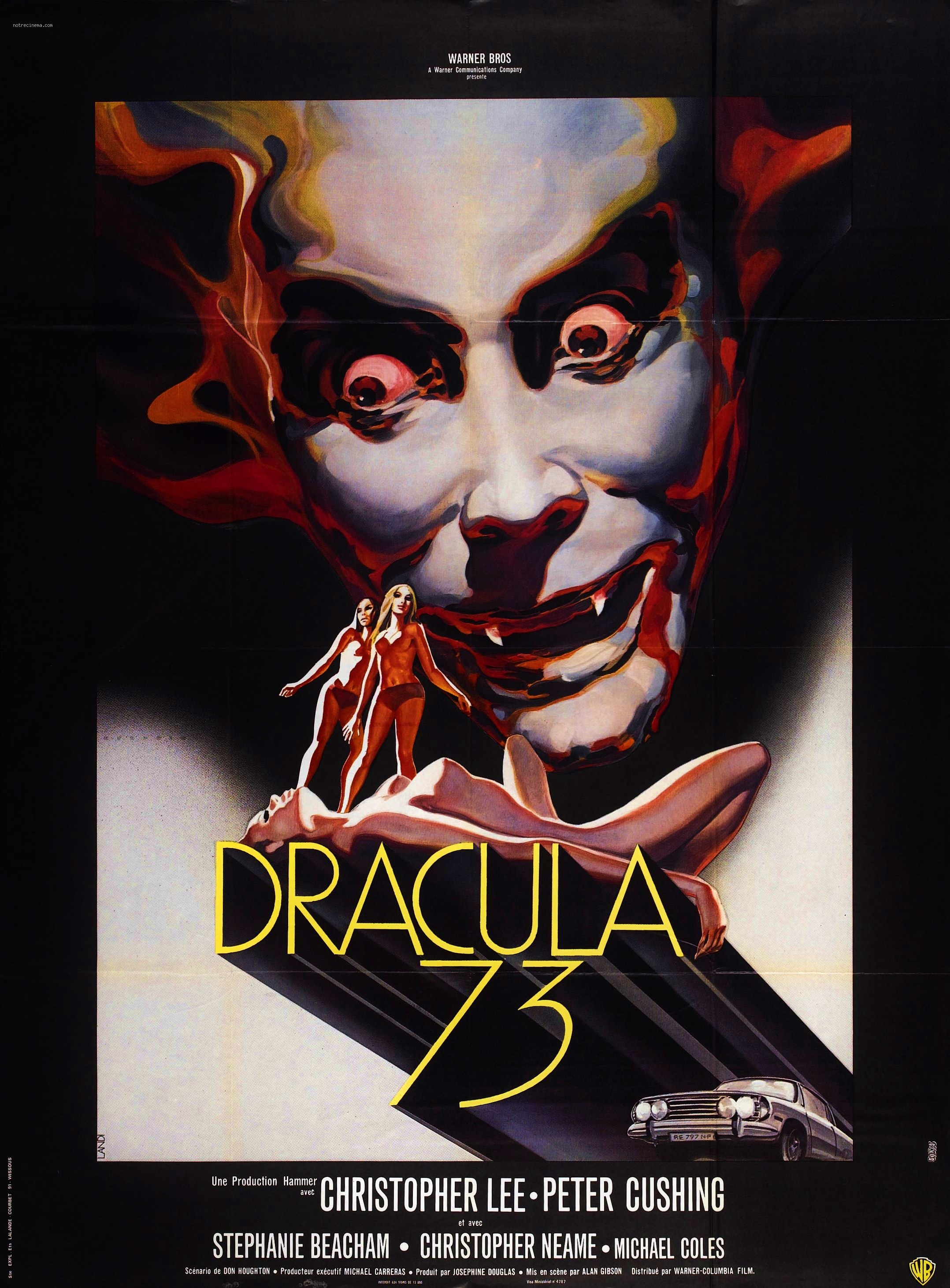 affiche du film Dracula '73