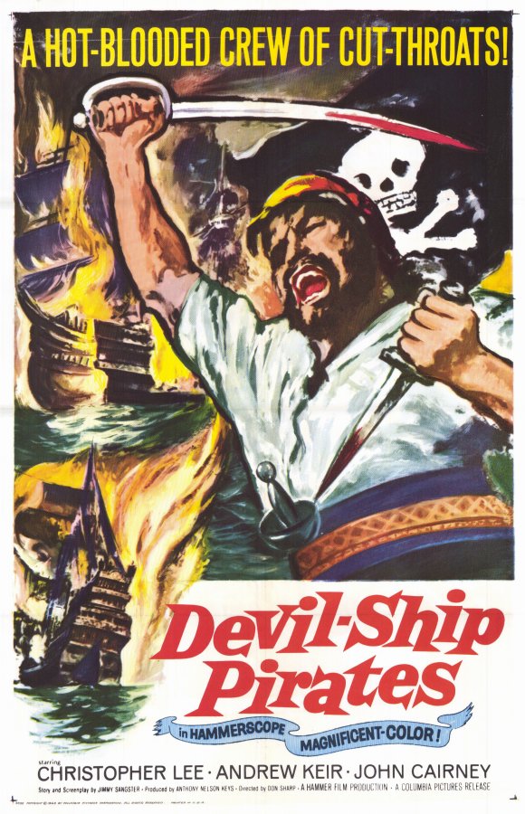 affiche du film Les Pirates du diable