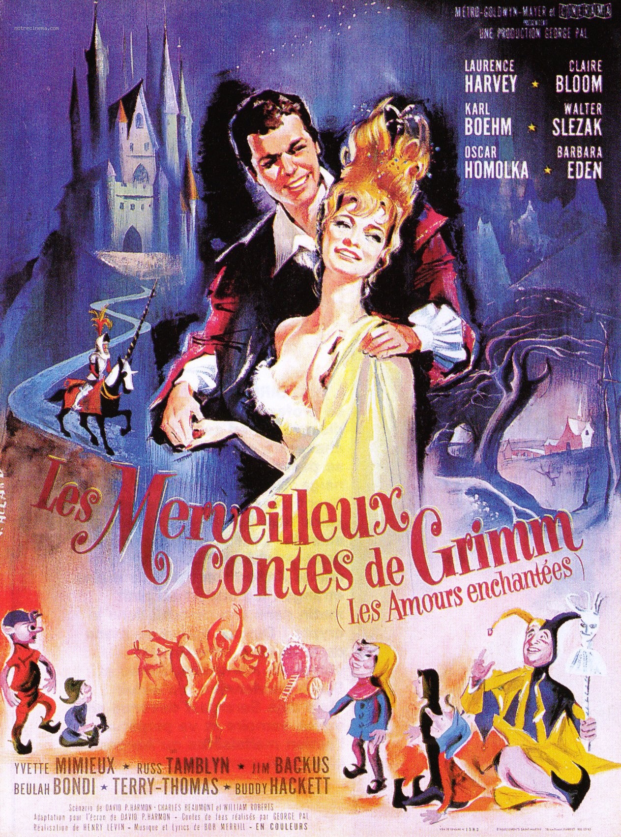 affiche du film Les Merveilleux Contes de Grimm