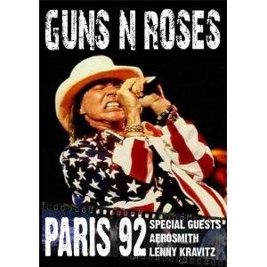 affiche du film Guns N' Roses: Live in Paris 1992