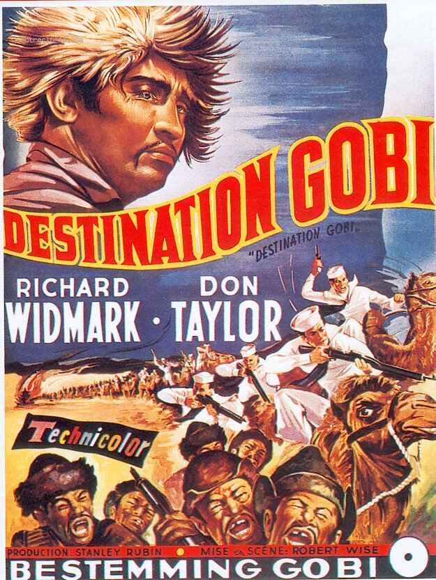 affiche du film Destination Gobi