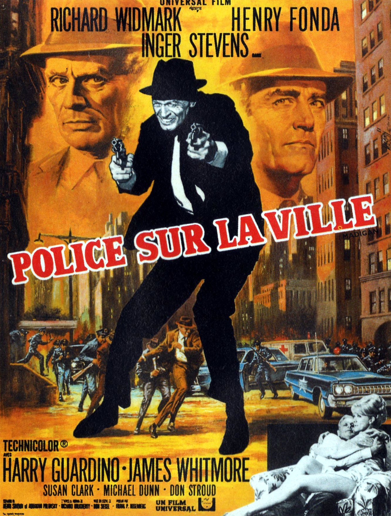 affiche du film Police sur la ville