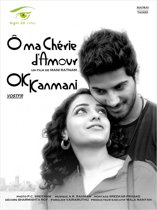 affiche du film Ok Kanmani: Ô ma chérie d’amour