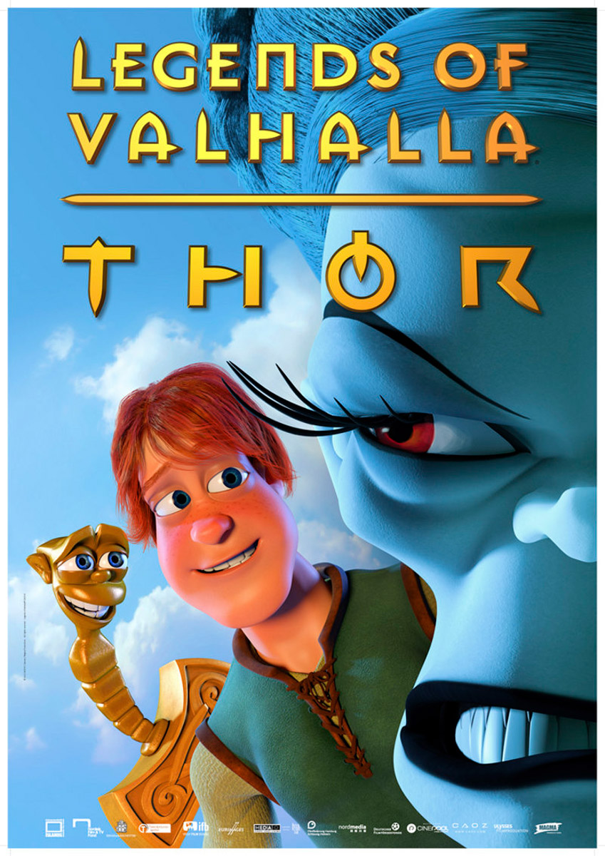 affiche du film Thor et les légendes du Valhalla