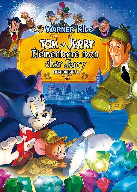 affiche du film Tom et Jerry : Élémentaire, mon cher Jerry