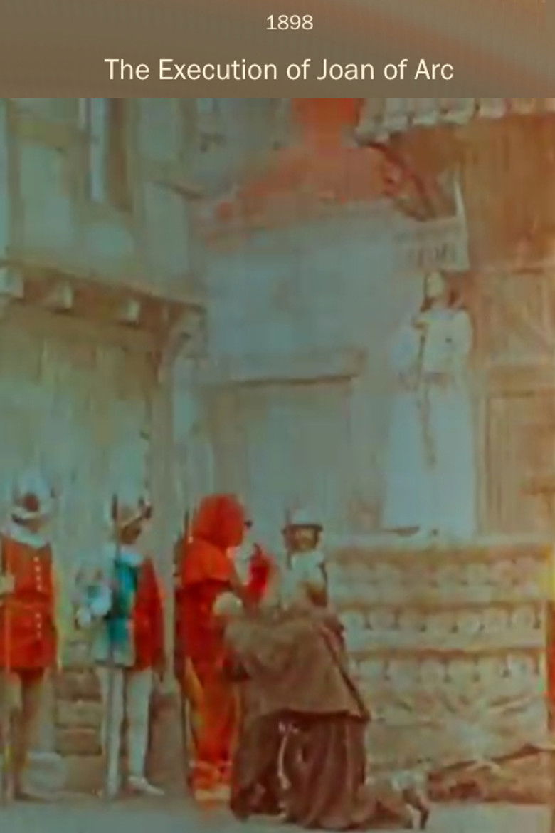 affiche du film Exécution de Jeanne d'Arc