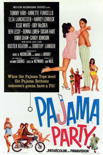affiche du film Pajama Party