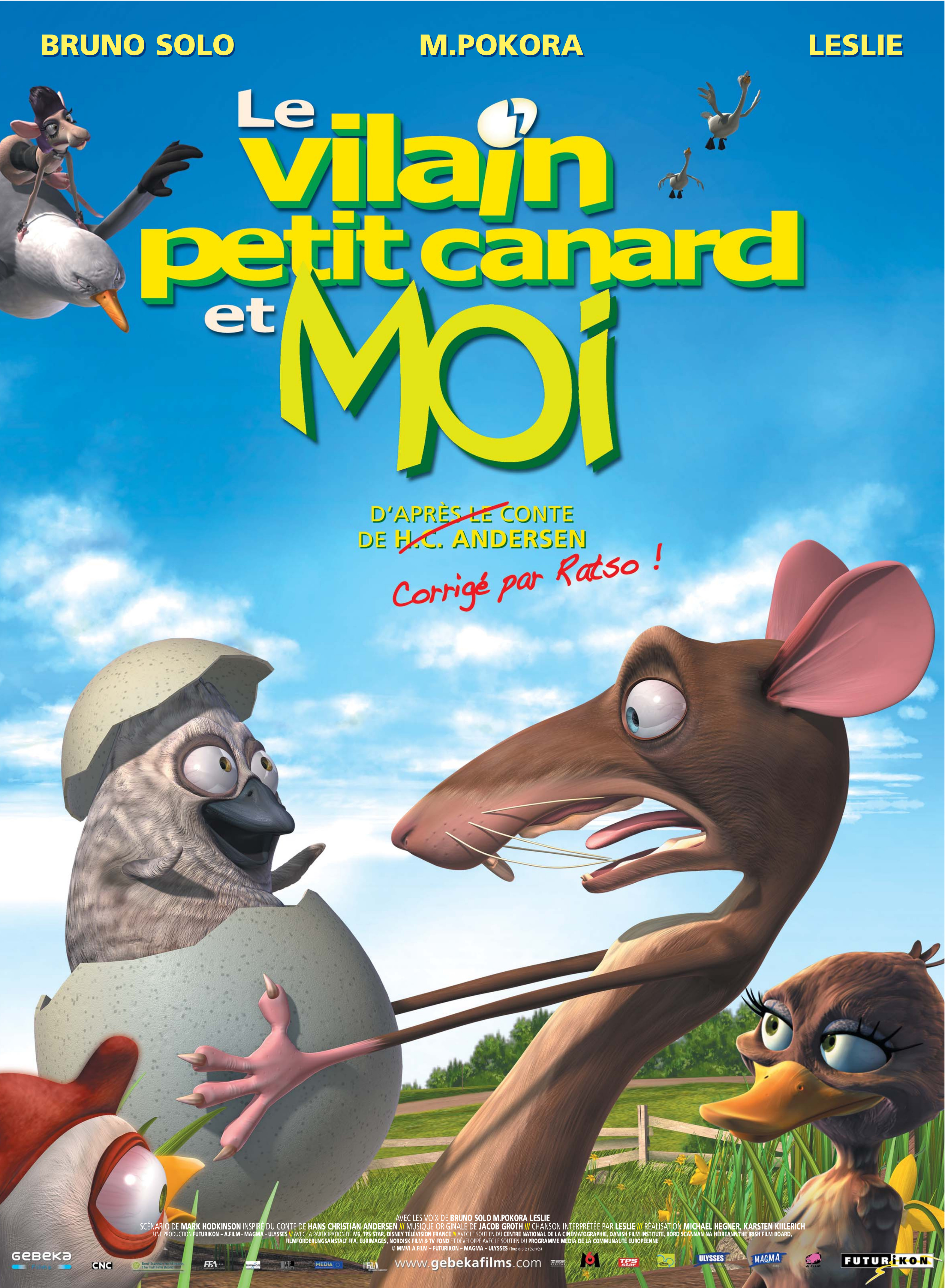 affiche du film Le vilain petit canard et moi