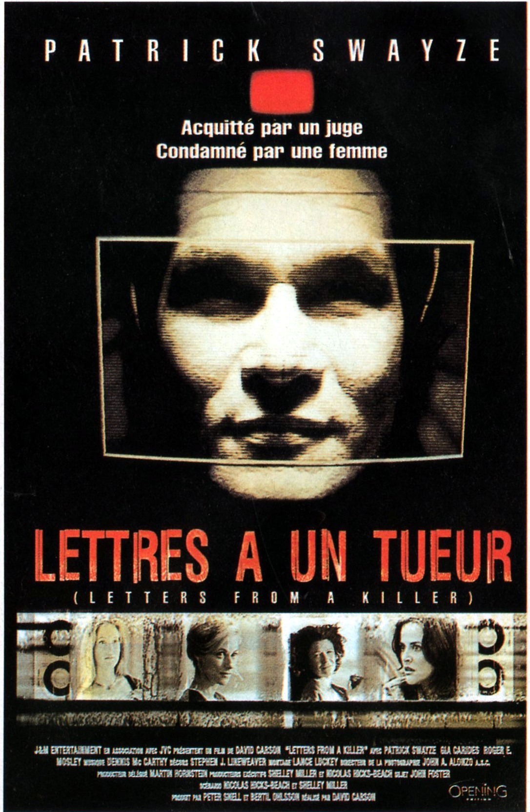 affiche du film Lettres à un tueur