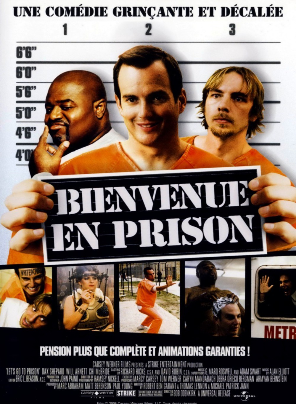 affiche du film Bienvenue en prison