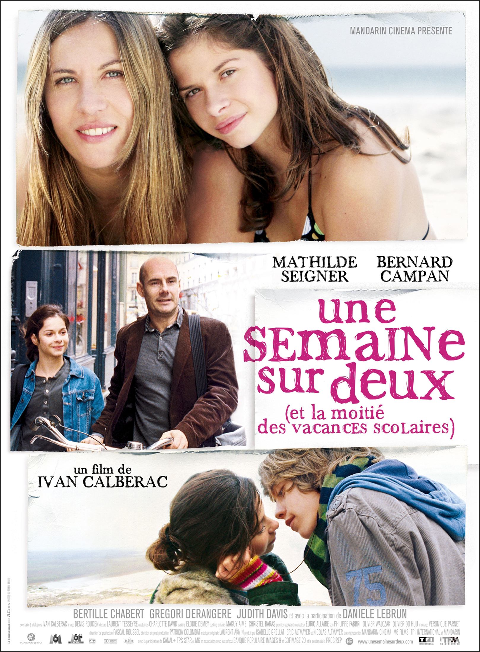 affiche du film Une semaine sur deux (et la moitié des vacances scolaires)