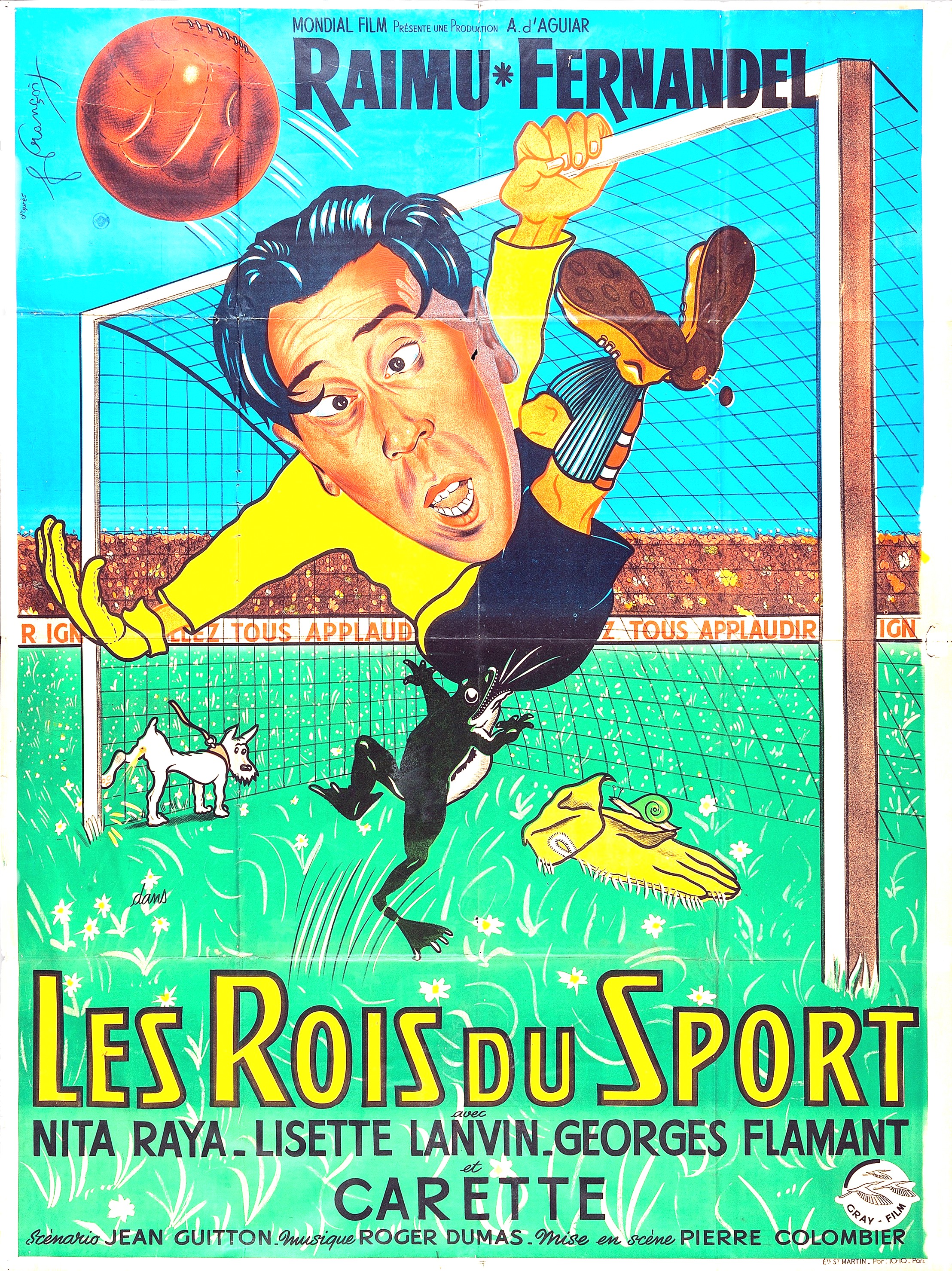 affiche du film Les rois du sport