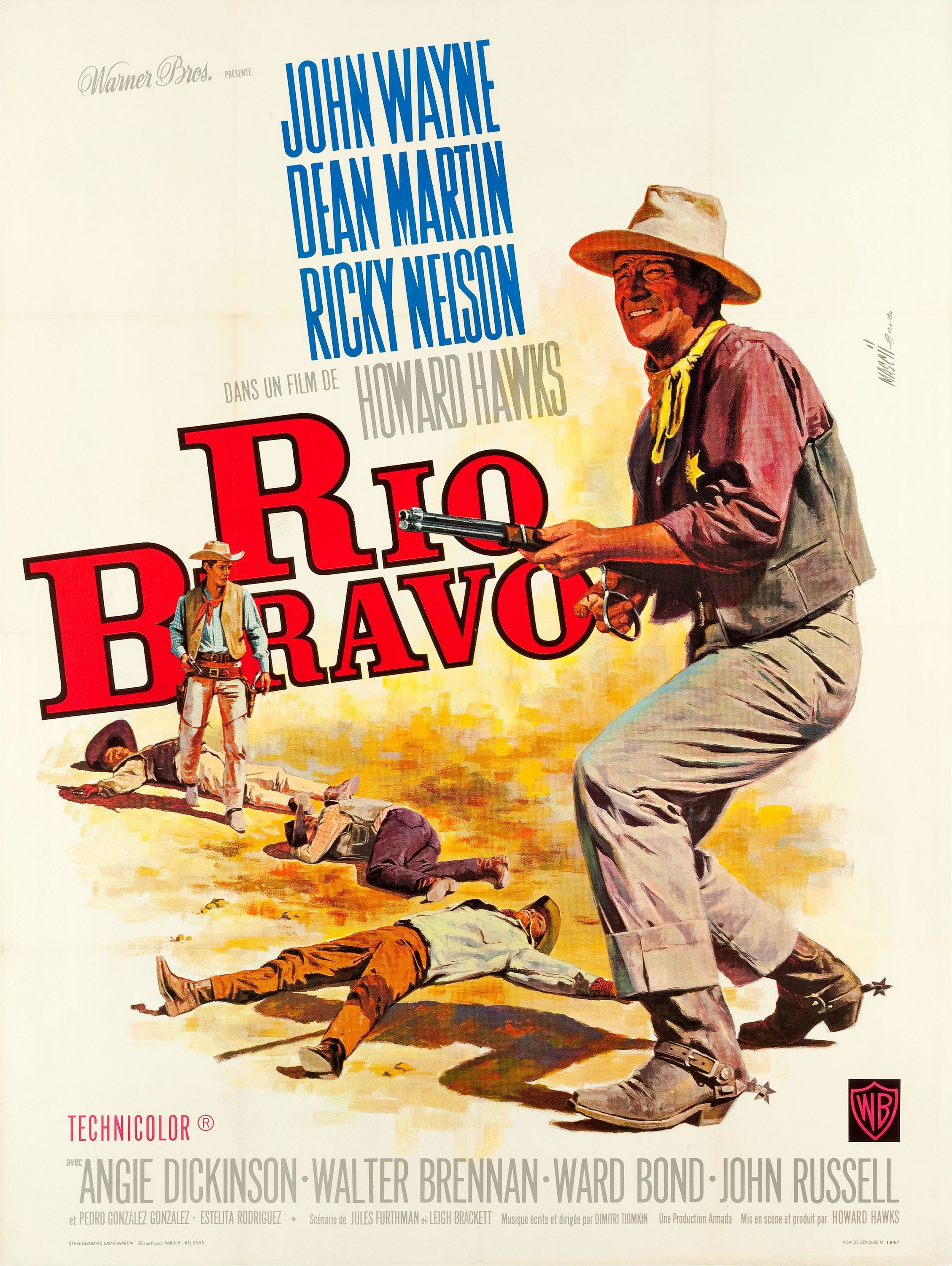 affiche du film Rio Bravo