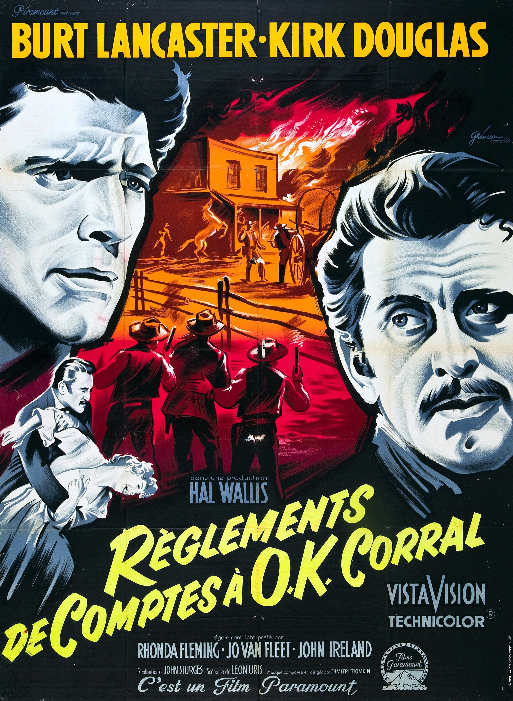 affiche du film Règlement de comptes à O.K. Corral