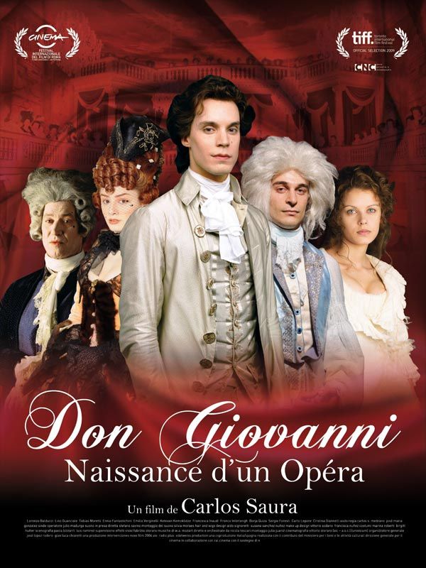 affiche du film Don Giovanni, naissance d'un opéra