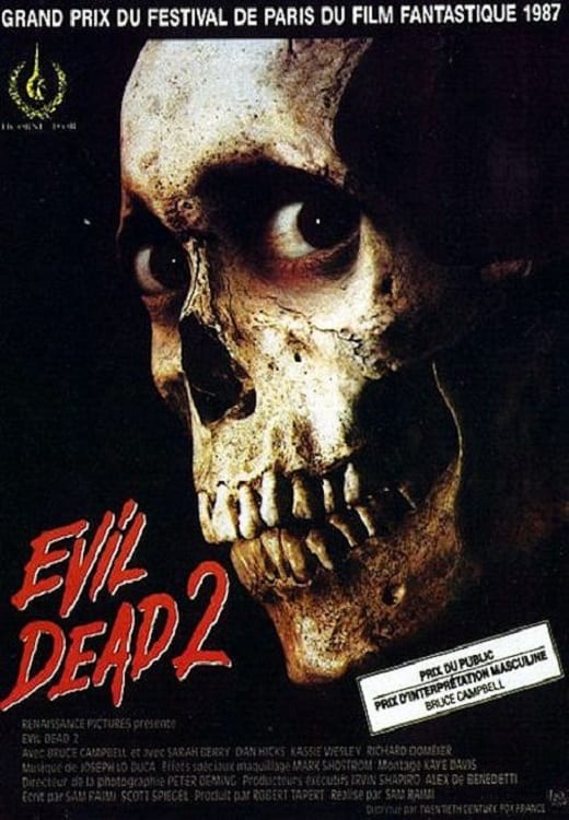 affiche du film Evil Dead 2